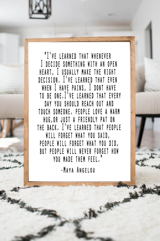 Maya Angelou
