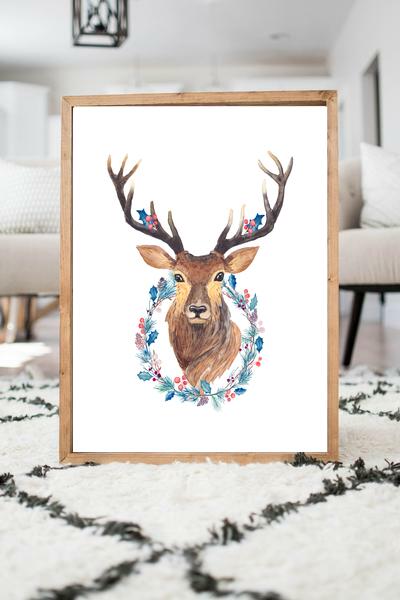 Deer Wreath